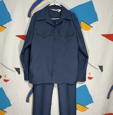 Vintage 70s Levis Leisure Suit Trucker Jacket 517 Pants Set Large Western Levi  s
