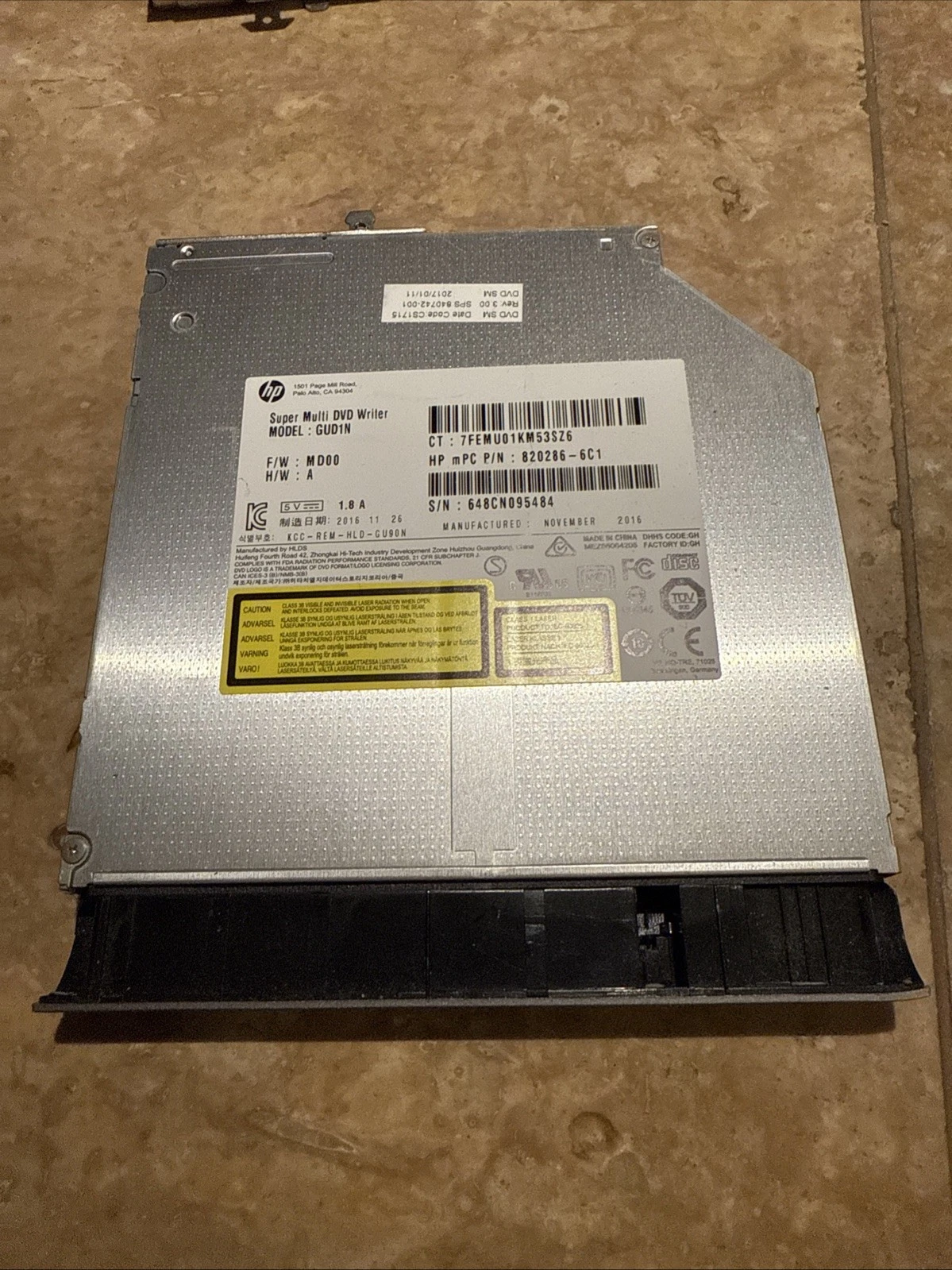 HP OEM Super Multi DVD Writer. CD DVD Drive. GUD1N | eBay