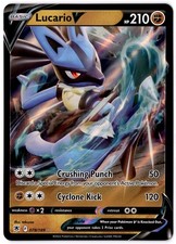 lucario v pokemon card value Amazon.com: Lucario V - 146/264 - Ultra Rare - Sword & Shield