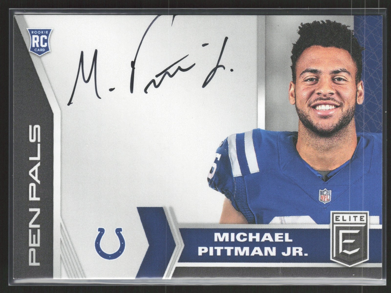 Michael Pittman Jr. Panini Donruss Elite Pen Pals #PP22 Base