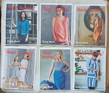 Bundle 6 x Start Sewing Daily Mail Sewing Bee Sewing Patterns