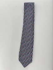 Vineyard Vines 100 Silk Nautical Flags Blue Tie  Designed by Shep  Ian 
