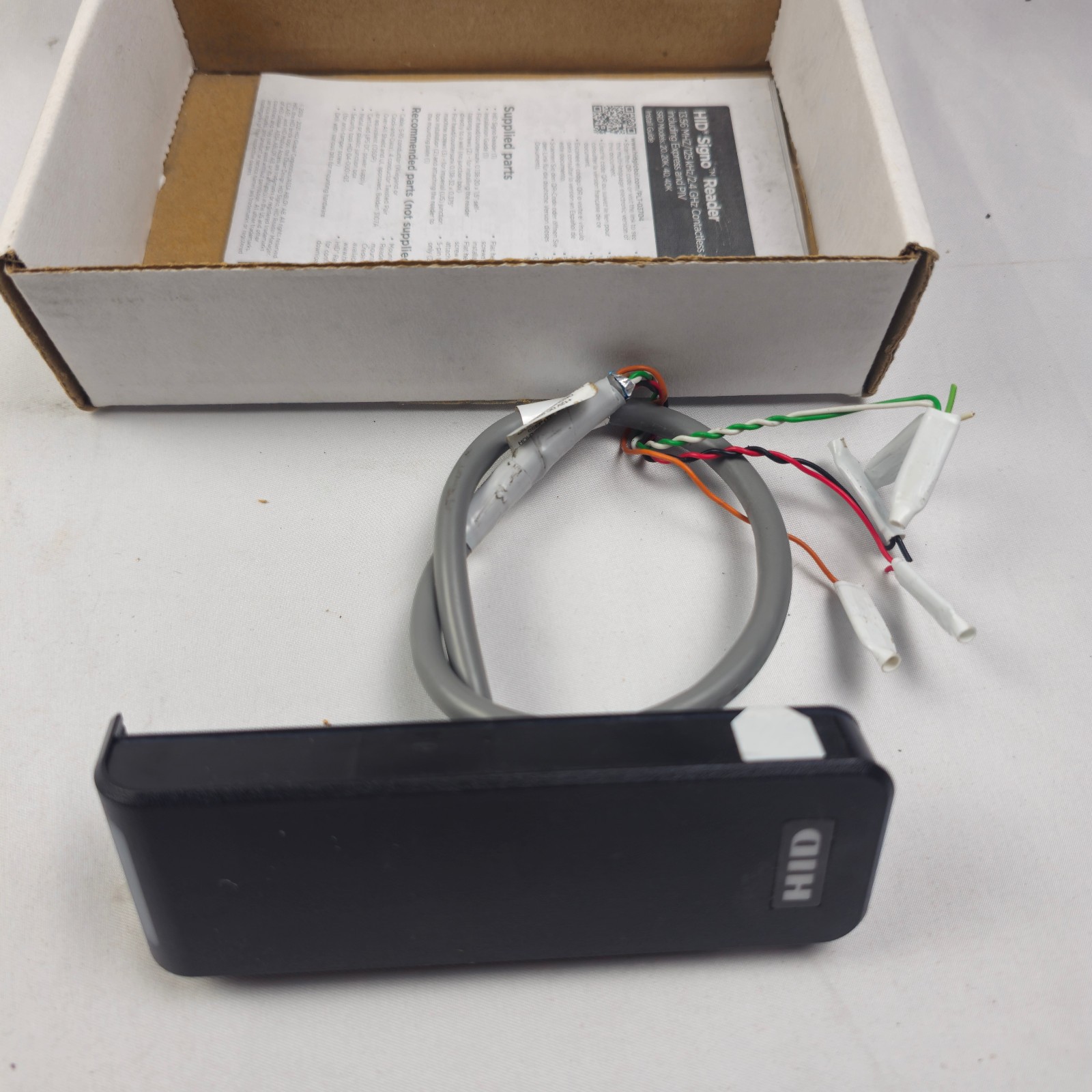 HID Signo 20 Smart Card Reader 20NKS-00-00004K Access Control Mullion Terminal