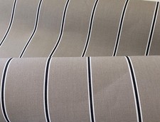SUNBRELLA SHADE OUTDOOR WATERPROOF FABRIC PUTTY REGIMENTAL 4961 ....47" WIDE