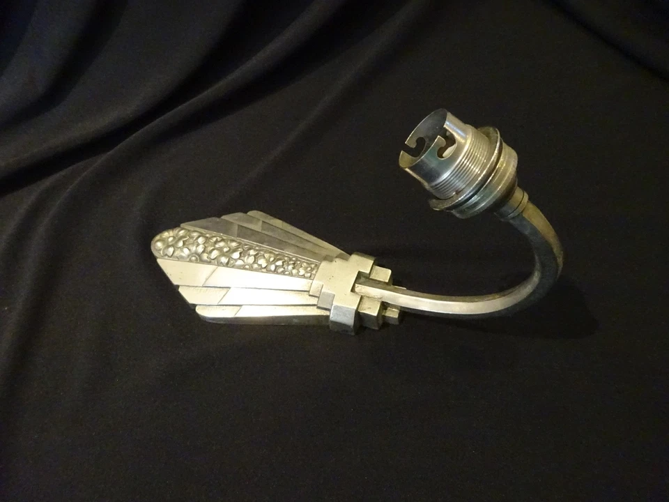 Lámpara Art Deco Aplique de Pared Lámpara Francesa Antigua Mediados de Siglo Artesanía Foto 2 de 4