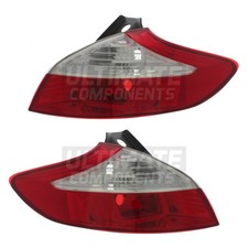 Renault Megane Mk3 2008-2017 5 Door Rear Tail Lights Lamps 1 Pair Left & Right