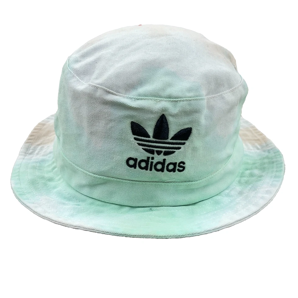 Adidas Sombrero Cubo Gorra Verde Azul Tie Dye Negro Deletrear Arco Iris Adulto Pesca Foto 2 de 4