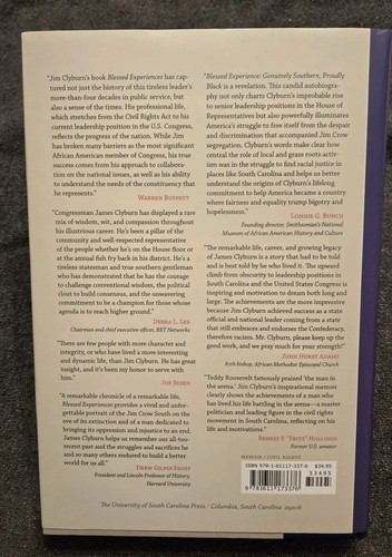 James E Clyburn Blessed Experiences: AUTOGRAPHED BOOK - Picture 3 of 6