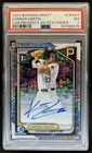 2024 Bowman Draft Konnor Griffin Chrome Auto HTA Choice Refractor 1st /150 PSA 7