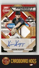 2021 Elite Extra Edition #PMS-KK Kevin Kopps Padres Prospect Materials Auto /49