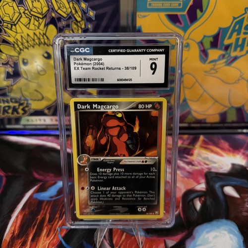 Dark Magcargo graded CGC 9 for sale on eBay