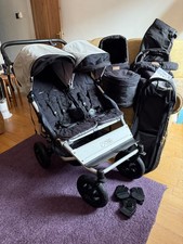 Mountain Buggy Duet V3 .2 Double Pram pushchair Jogger & Carrycots FREE POST