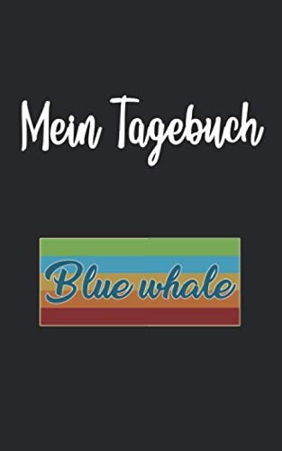 Tagebuch Wal Retro Vintage 100 Seiten A5 Notizbuch Schreibheft-image