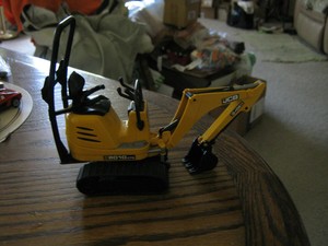 bruder mini excavator