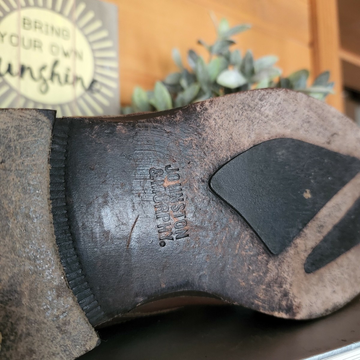 Johnston Murphy‎ ? 20-6580 Sheepskin Leather Brown Ankle Chukka Boots Split 12M Johnston Murphy ? 20-6580 Sheepskin Leather Brown‎ Ankle  main image 2