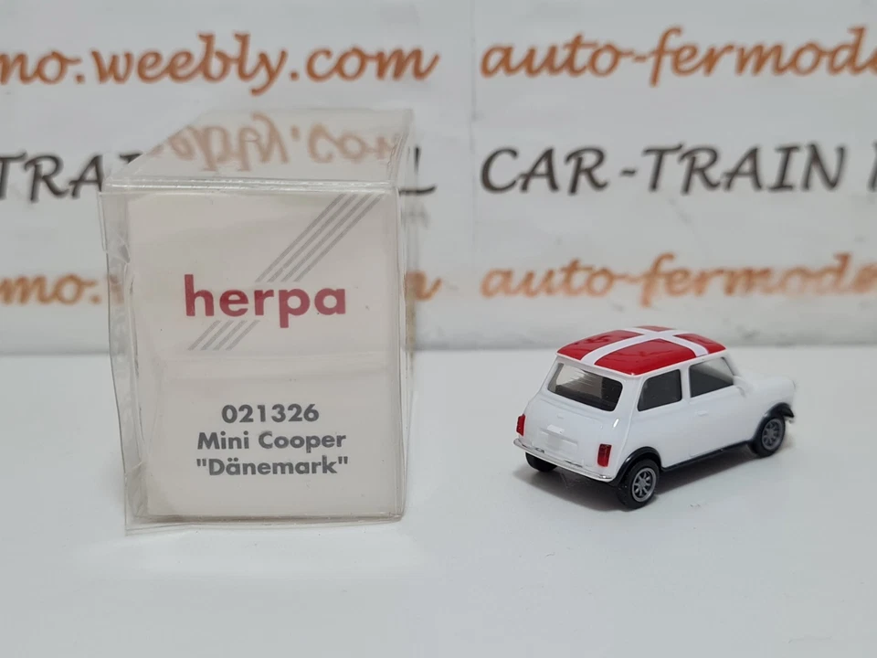 Mini Cooper Danemark - HERPA - 1:87 1/87 - Immagine 2 di 2