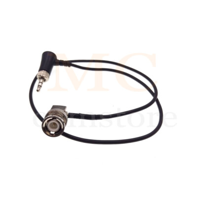 Timecode Cable Tentacle Sync 1/8'' 3.5mm Mini Jack to BNC Sony Canon Amira Camera
