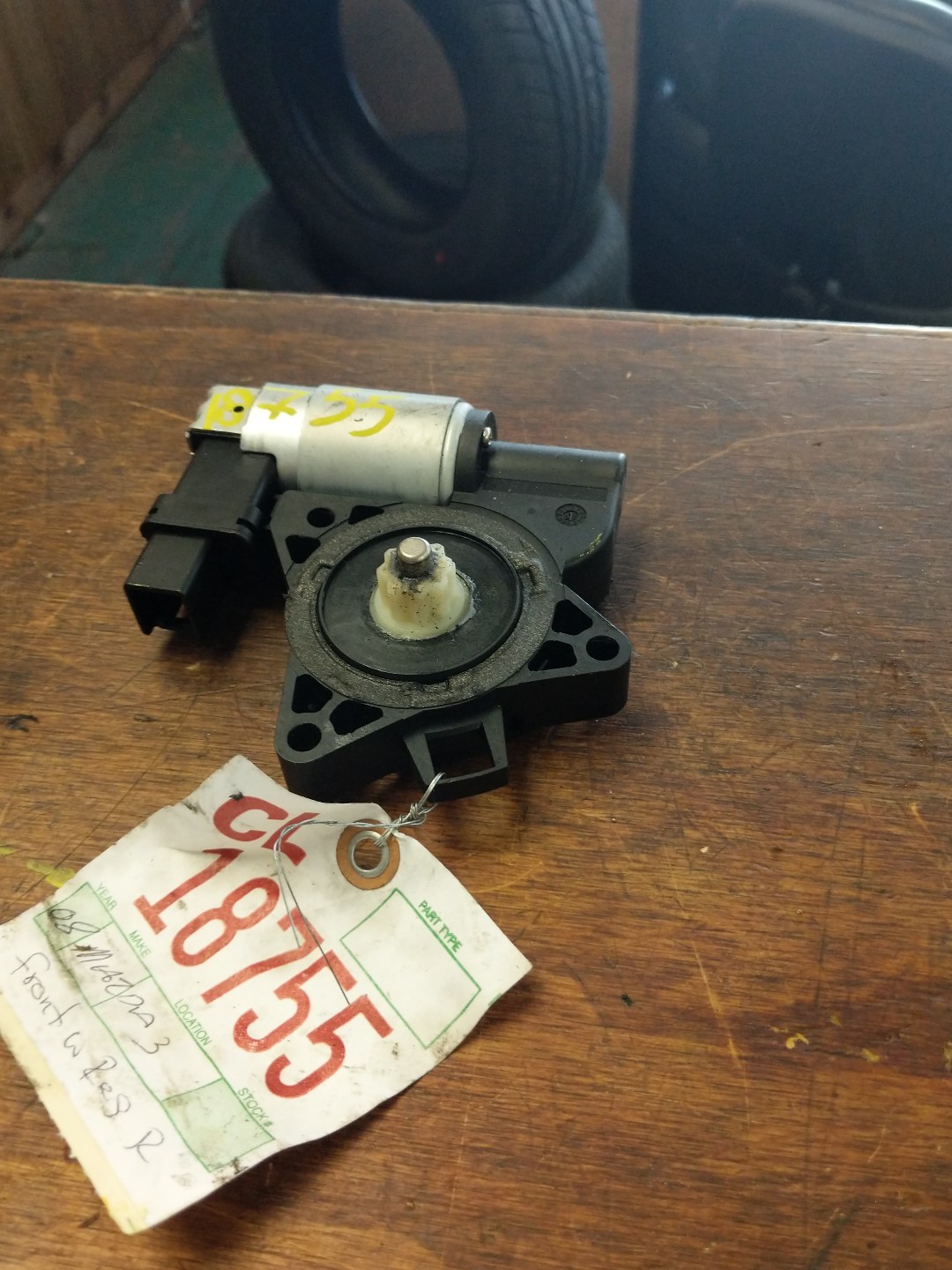 2004 2005 2006 2007 2008 2009 Mazda 3 window motor front passenger side