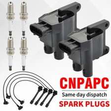 UF181 Upgrade Ignition Coil+Wire+Plugs for Toyota 4Runner Camry Rav4 Solara T100
