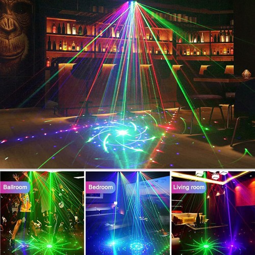 21Eye Laser Projector RGB DMX Strobe Stage Light LED Bar DJ Disco Party Lighting - Picture 5 of 22