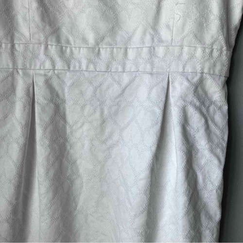 Lilly Pulitzer Girls Leandra Dress in Cross My Heart White Jacquard Size 12/14 - Picture 3 of 7