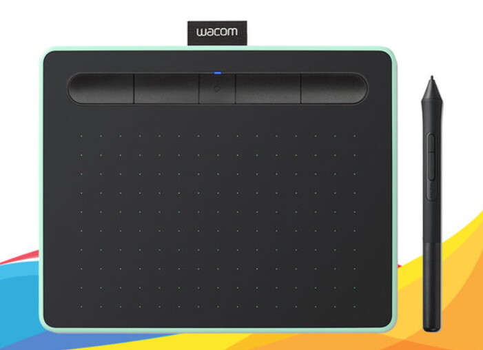 Wacom INTUOS CTL-4100WL Bluetooth 7in 4096 Wireless Pen USB