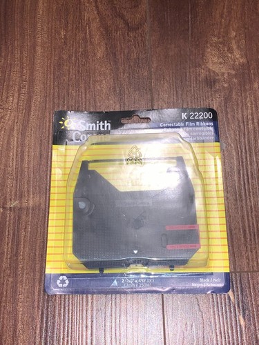 Genuine Smith Corona K22200 Correctible Film Typewriter Ribbon - Contains One