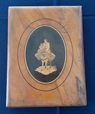 Folio z orzecha i drewna owocowego, 22 cm x 17 cm