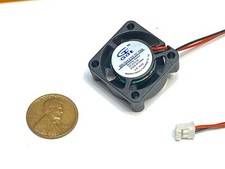 2 Pieces mini B9 DC 5V fan 2510 small PH2.0-2Pin computer GDStime 25mm x 10mm