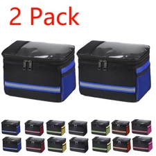 2 Pack Bikes Basket Front Shopping Bag Holder Kid Cycling Bicycle Cargo Rack Bag