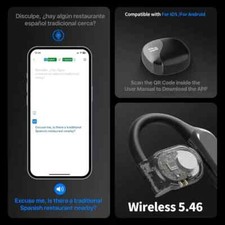Smart AI Translation Earbuds - Translate 144 Languages In Real-Time