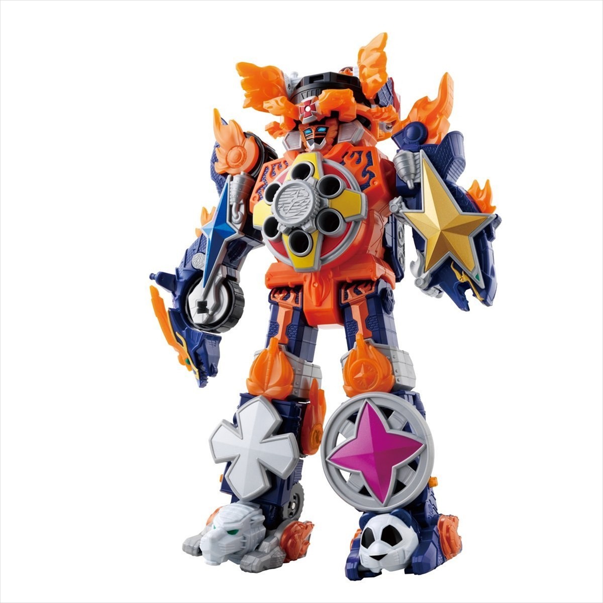 Bandai Shuriken Sentai Ninninger Shuriken Gattai DX Geki Atsu Dio