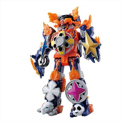 Bandai Shuriken Sentai Ninninger Shuriken Gattai DX Geki Atsu Dio