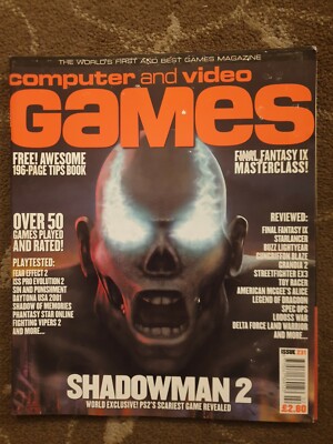 COMPUTER AND VIDEO GAMES C&VG MAGAZINE ISSUE 231 FEB  2001