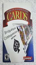 Championship Cards PSP PlayStation Portable Instruction Manual Only