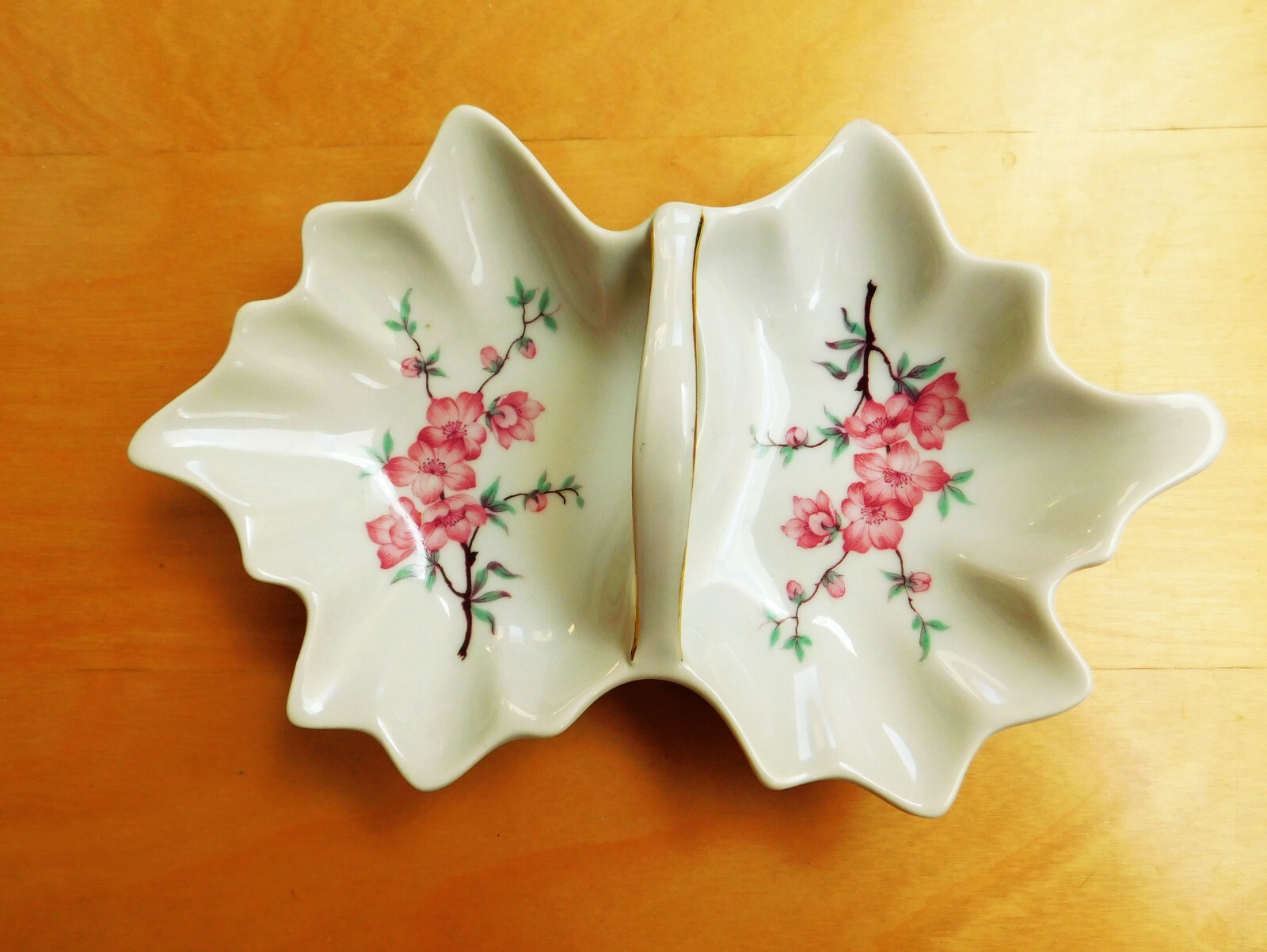 Vintage Mitterteich Porcelain Divided Dish with Handle Germany Bavaria ...