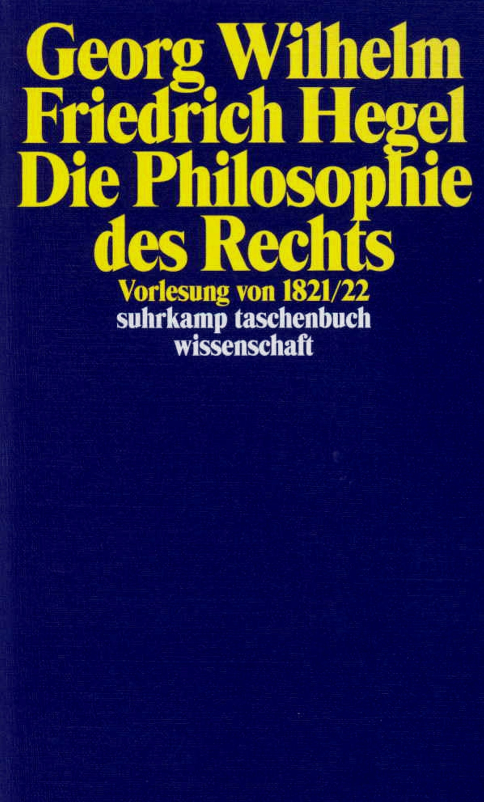 Thumbnail - Georg Wilhelm Friedrich Hegel - Philosophie Des Rechts | Buch |