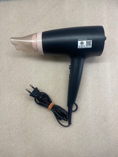 PHILIPS BHD350/10 Hair Dryer Black And Pink 2100W Shiny Smooth Hair