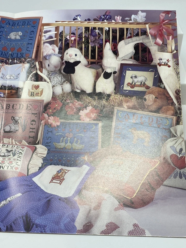 Country Folk Art Too! Cross Stitch | Alma Lynne ALX-51 Samplers Animals Booklet  - Image 3 of 4