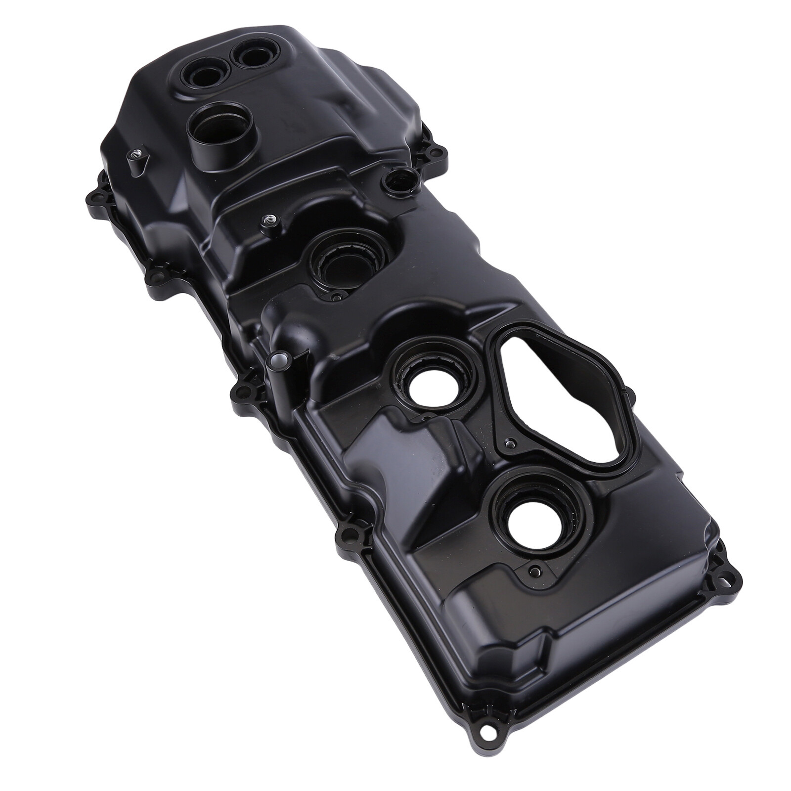 2pc Aluminum Engine Valve Cover Kit for Ford F-150 3.5L V6 2013-2016 BL3Z-6582-H