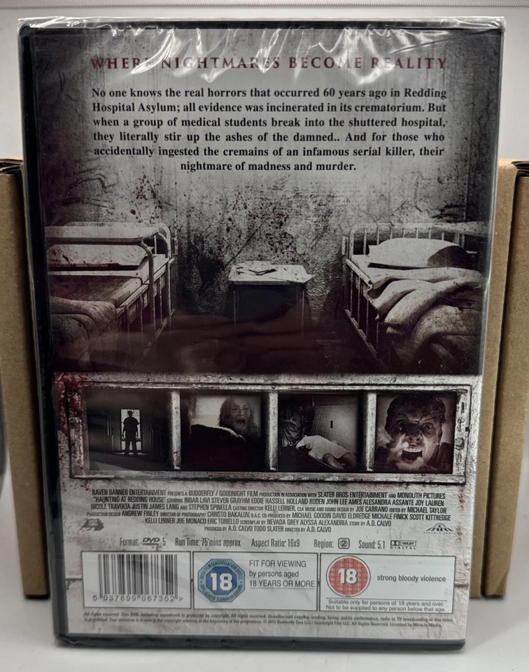 The Haunting Of Redding Hospital DVD Brand New & Sealed **FREE P&P** - Image 2 of 4