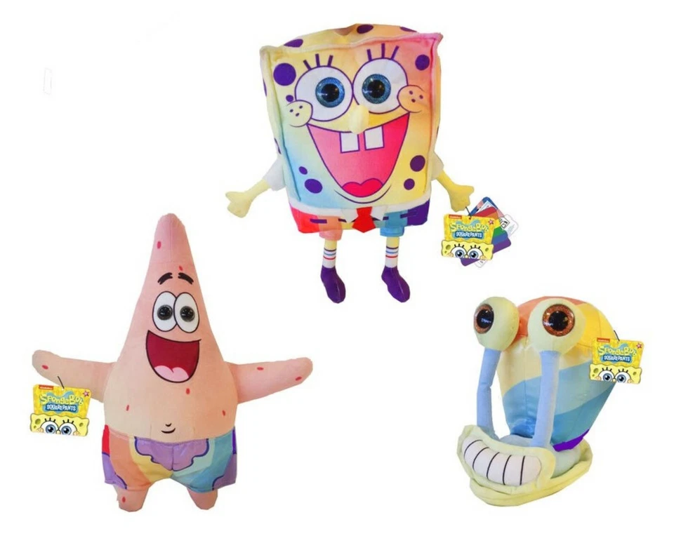 SpongeBob Schwammkopf Plüsch 22 cm - 34 cm Patrick Gary Stofftier Kuscheltier