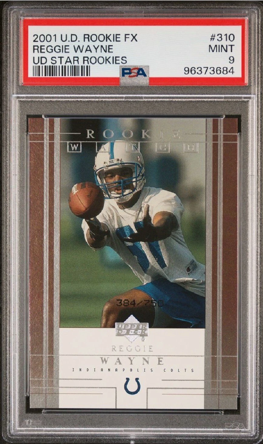 Reggie Wayne Upper Deck Rookie F/X #310 UD Star Rookies