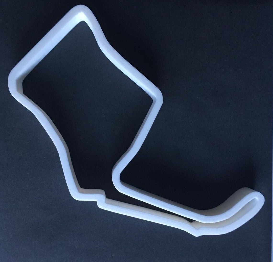 Oulton Park Circuit Replica Track Art Freestanding Wall Mounted Race Track 3D