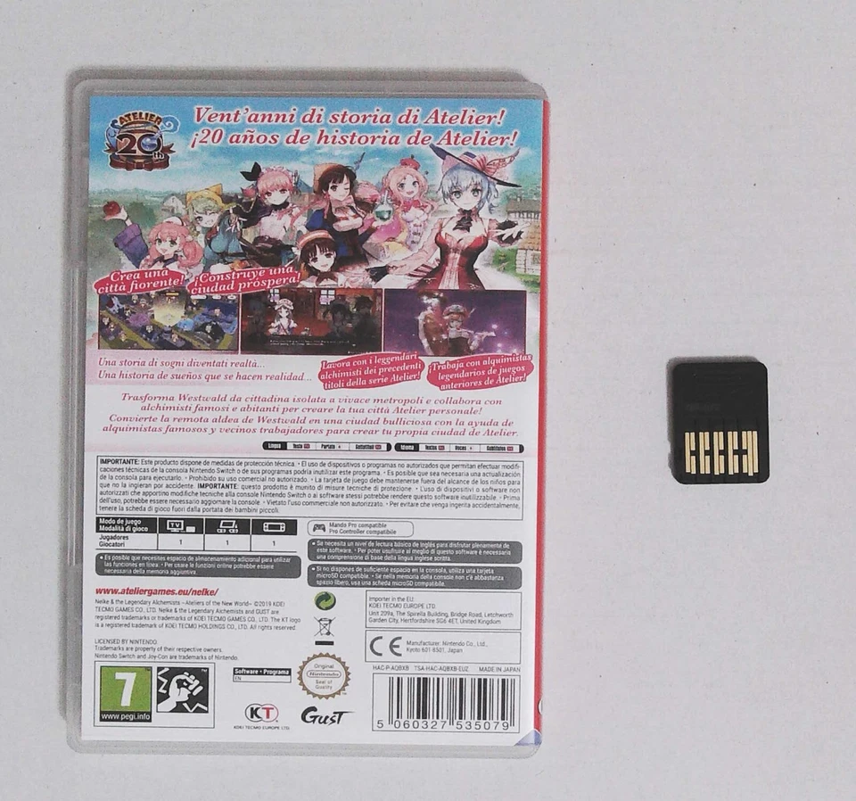 NELKE & THE LEGENDARY ALCHEMISTS : ATELIERS OF THE NEW WORLD-NINTENDO SWITCH-PAL, foto 2 di 2