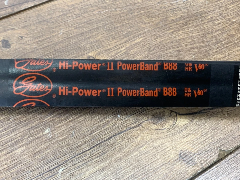Gates Co. HI-Power Belt II 2/B88 V80 PowerBand (90 pulgadas) V-Belt 9093-2088 NUEVO Foto 2 de 4