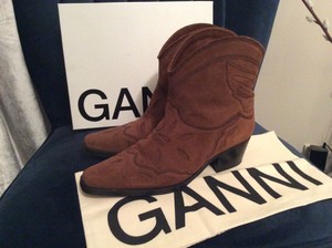 ganni ankle boots