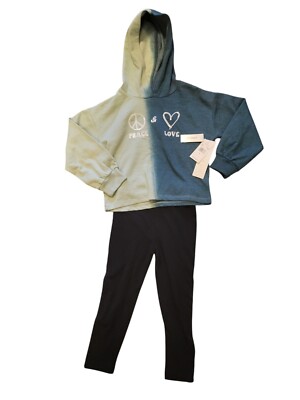 Madden Girl 2-teiliges Set Alter 5 Hoodie & Leggings Mädchen Outfit