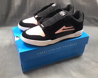 Lakai Telford Low MS2230262B00 Black/Pink Mens 9.5 | eBay