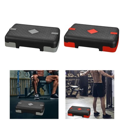 Einstellbare Workout Aerobic Stepper Rutschfeste Textur Trainer Fitness @@